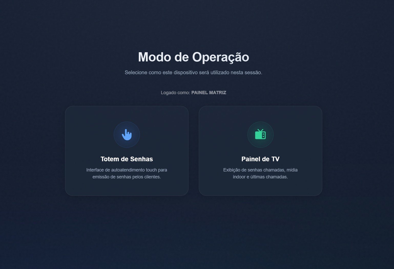 Configuração de serviços e prioridades de fila